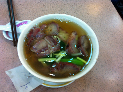 叉焼河粉