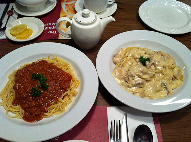 パスタ料理